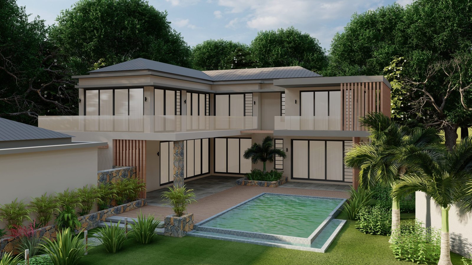 MEB Residence, view 5, 3D visualisation