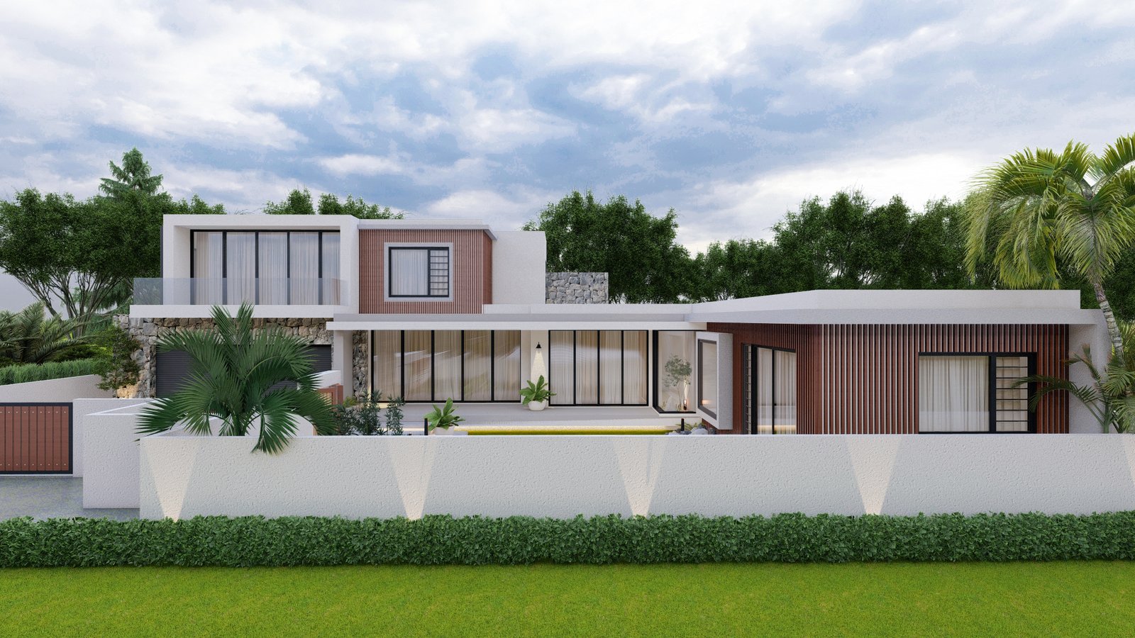 Residence 01, 3D visualisation