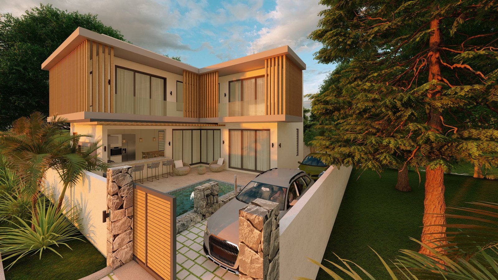 NVR Residence, view 8, 3D visualisation