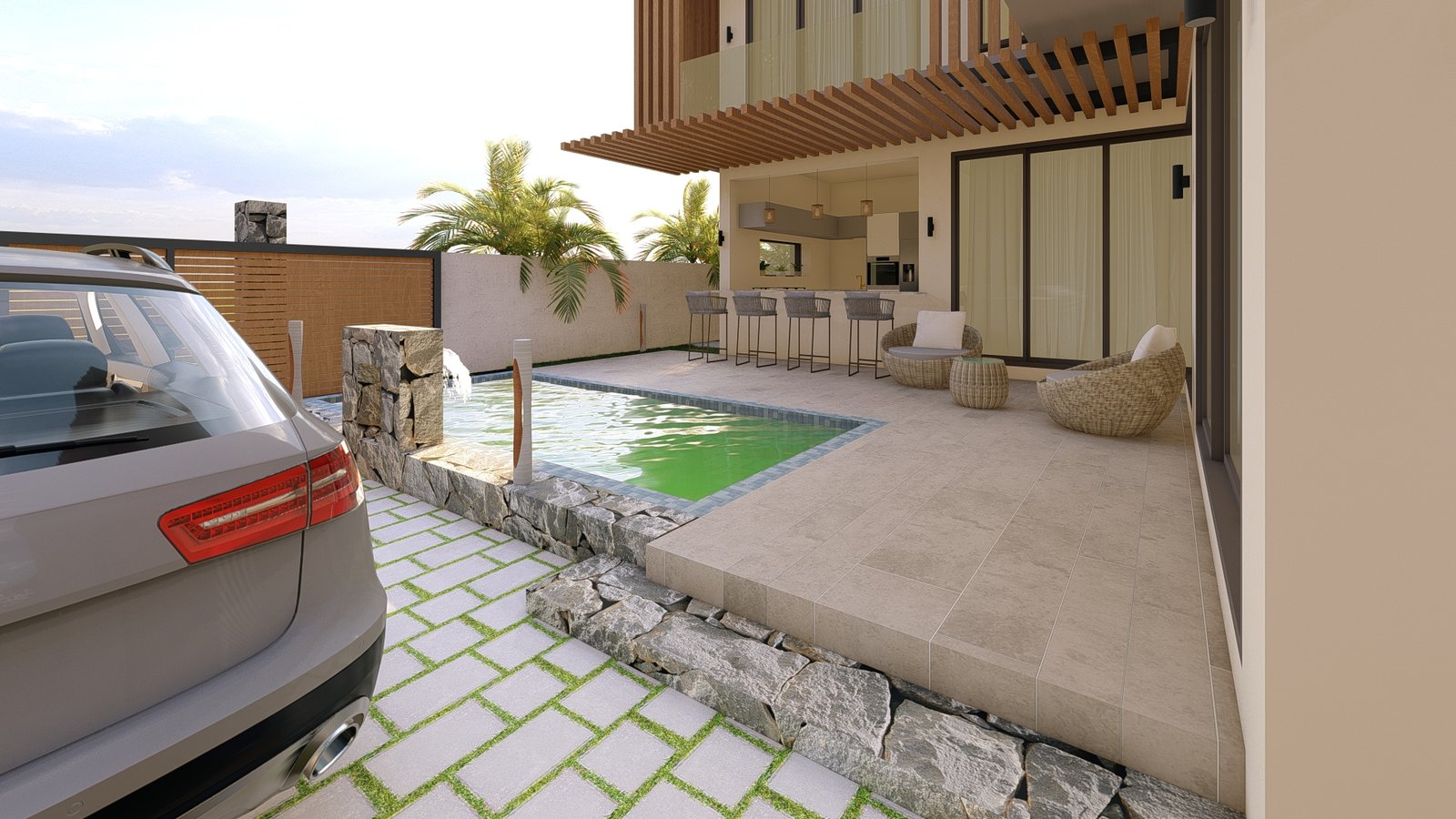 NVR Residence, view 5, 3D visualisation