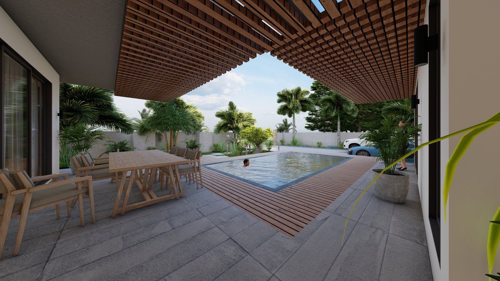 KPR Residence, view 9, 3D visualisation