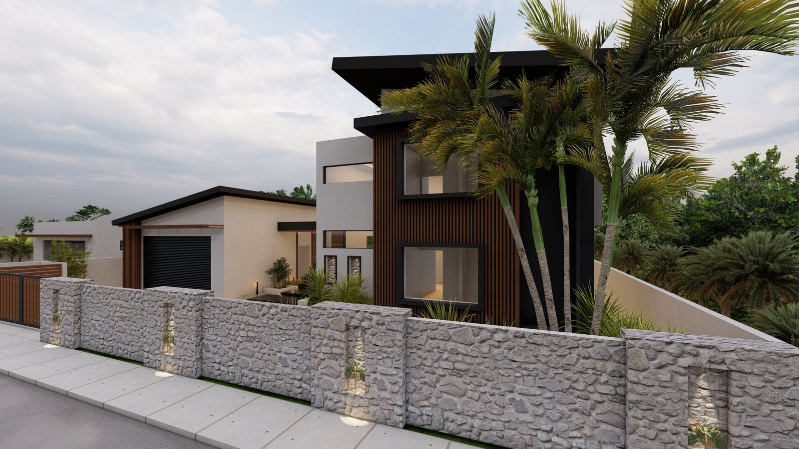 Residence 01, view 11, 3D visualisation