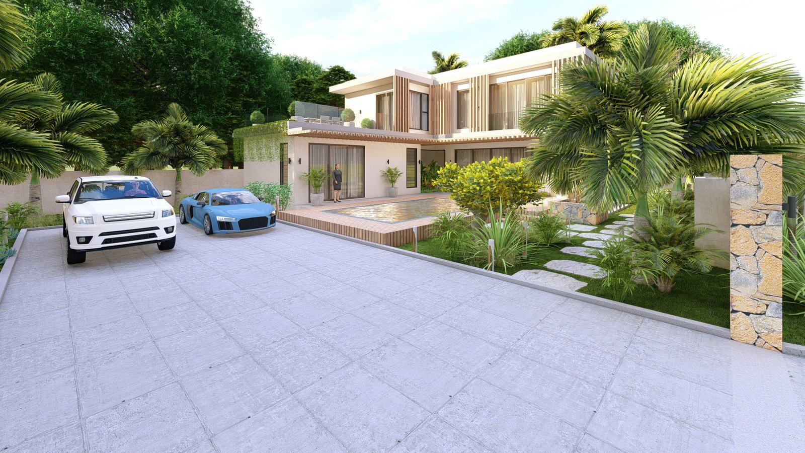 KPR Residence, view 4, 3D visualisation
