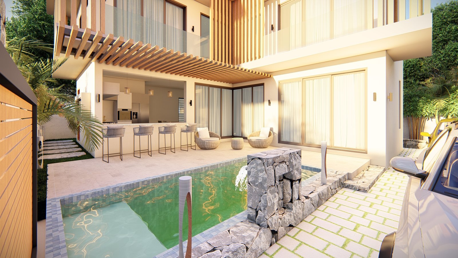 NVR Residence, view 6, 3D visualisation