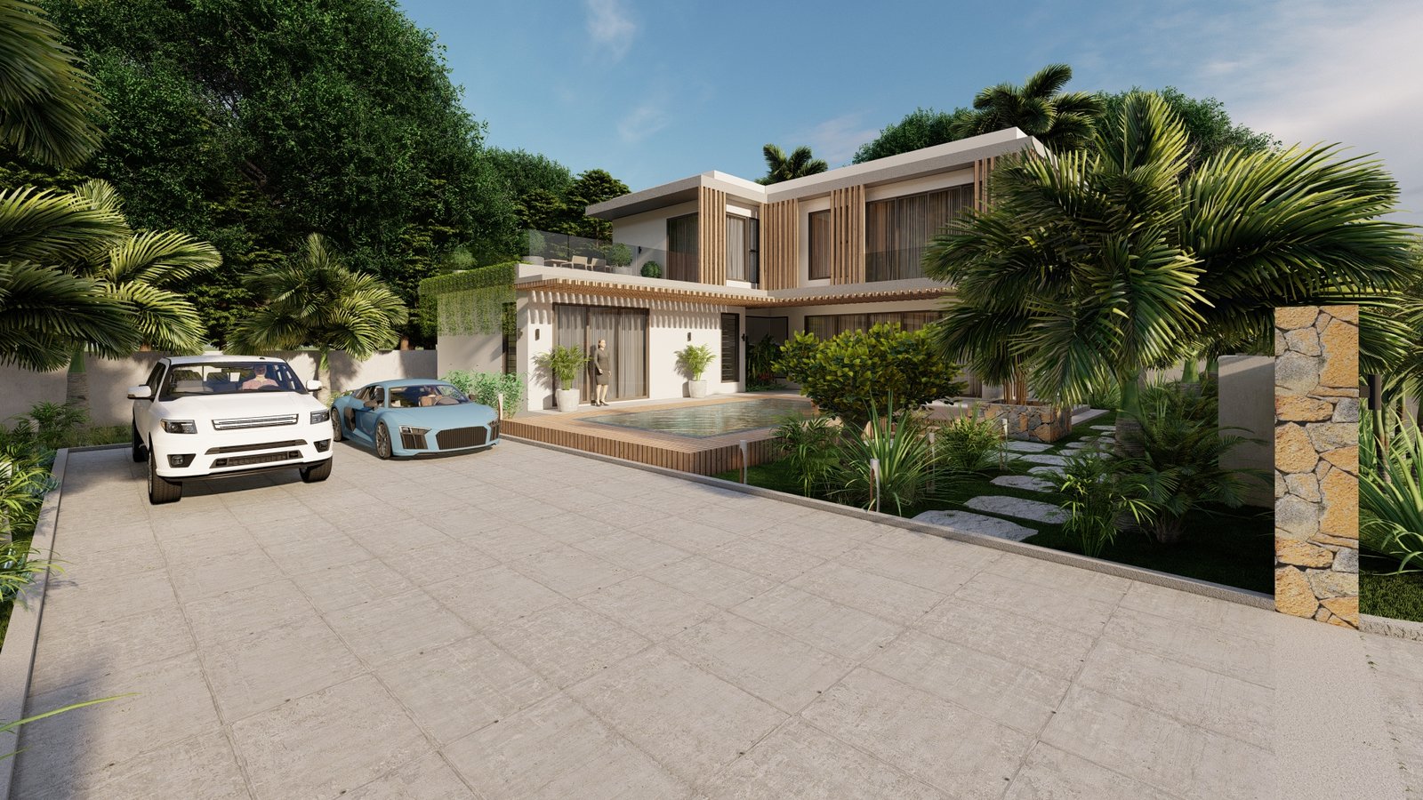 KPR Residence, residential project, 3D visualisation