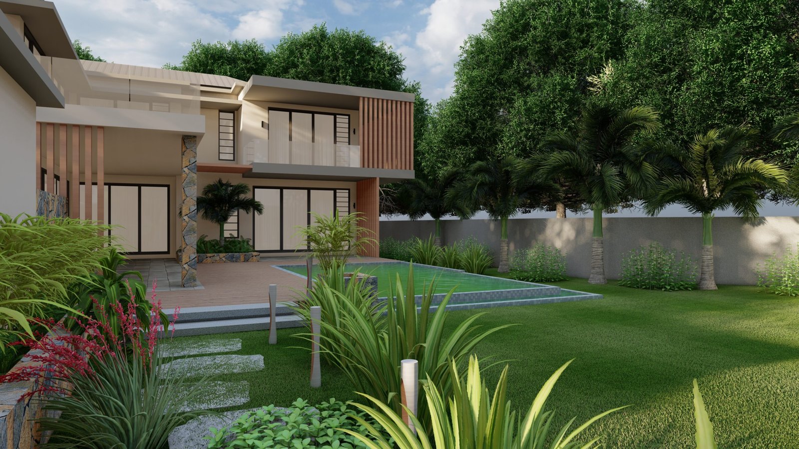 MEB Residence, view 3, 3D visualisation