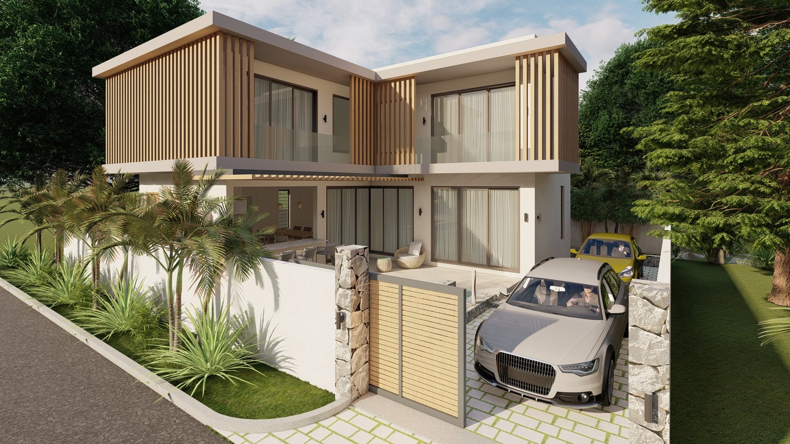 NVR Residence, residential project, 3D visualisation