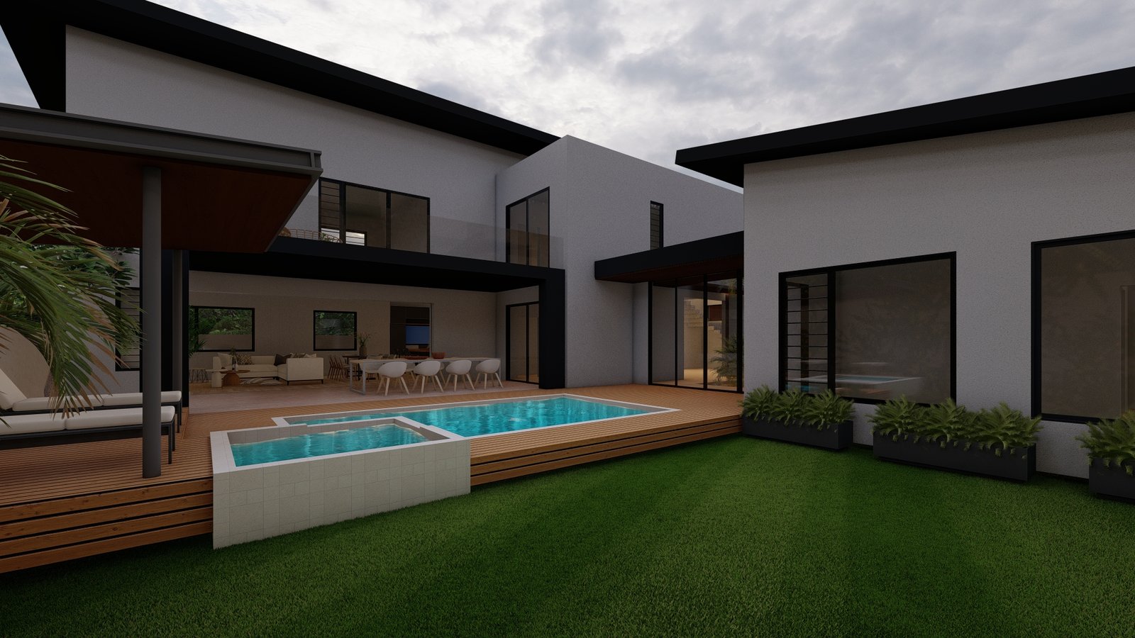 Residence 12, view 3, 3D visualisation