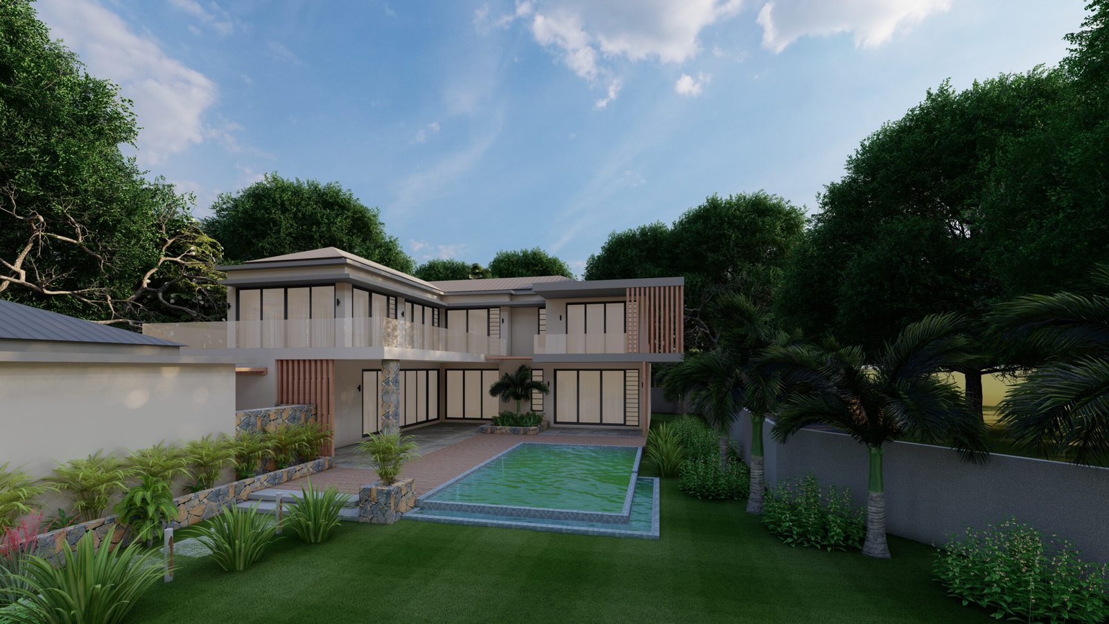 MEB Residence, view 2, 3D visualisation
