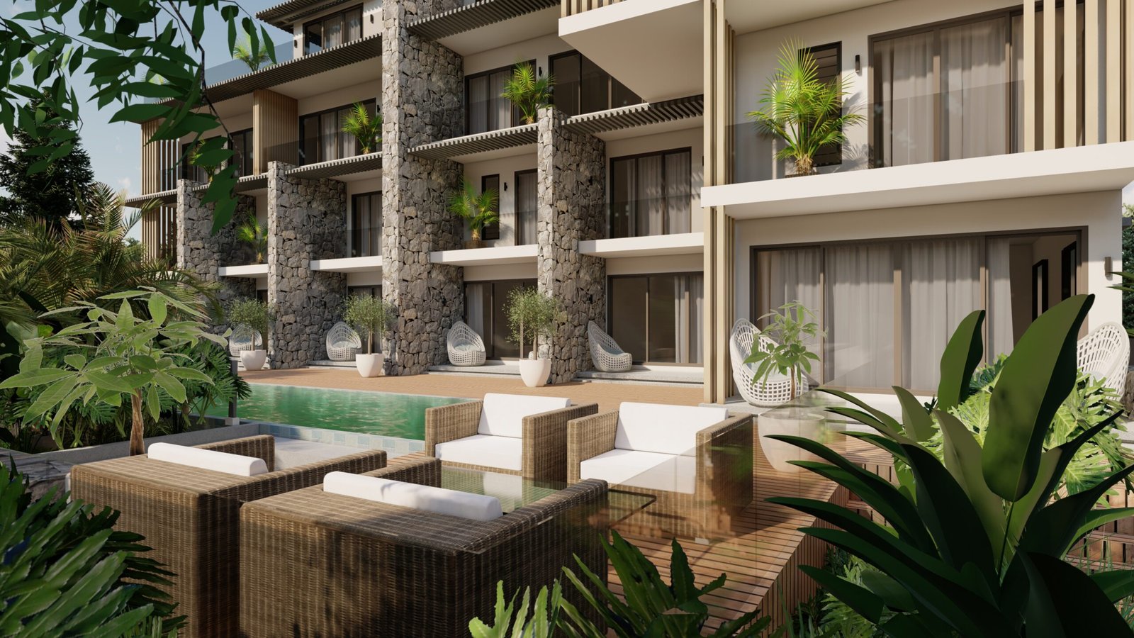 AM Residences, view 4, 3D visualisation