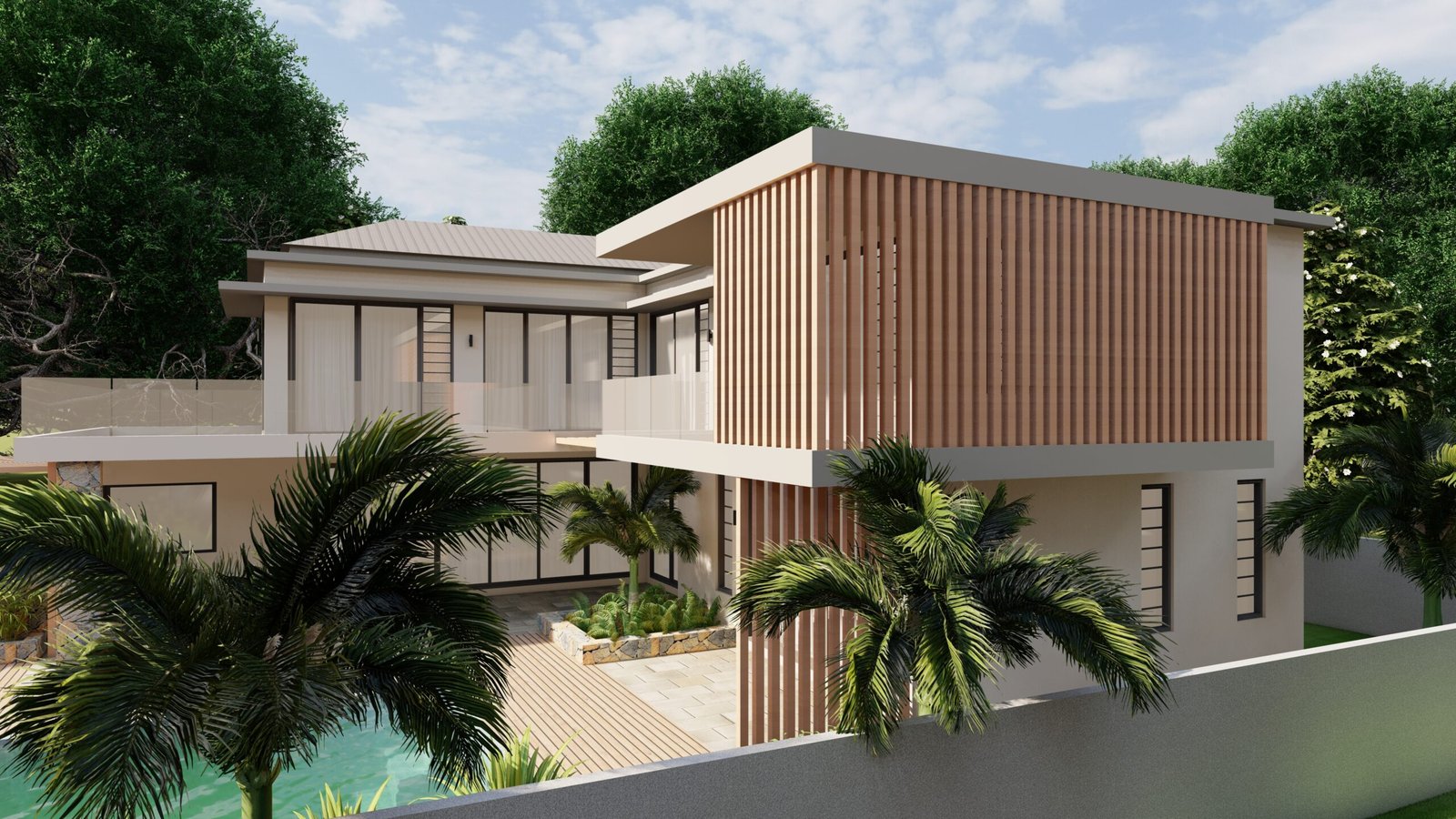MEB Residence, view 4, 3D visualisation