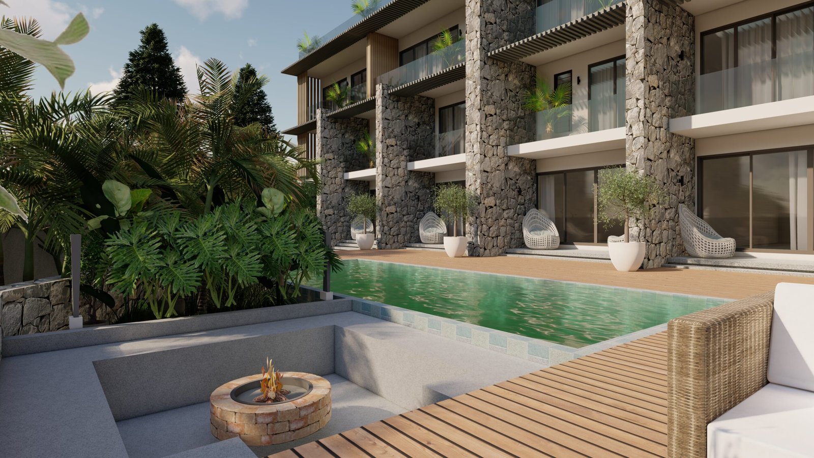 AM Residences, view 5, 3D visualisation