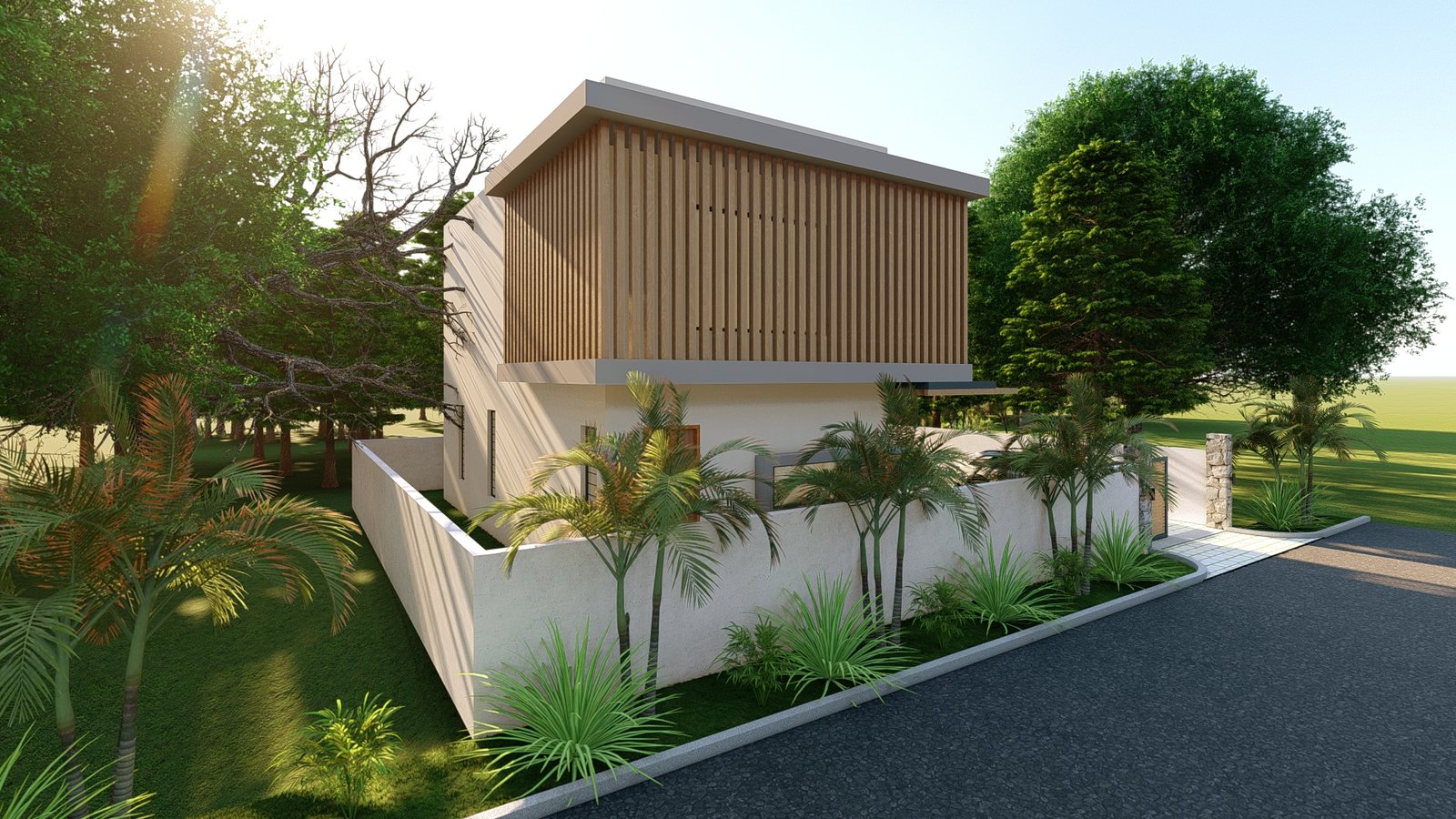 NVR Residence, view 7, 3D visualisation