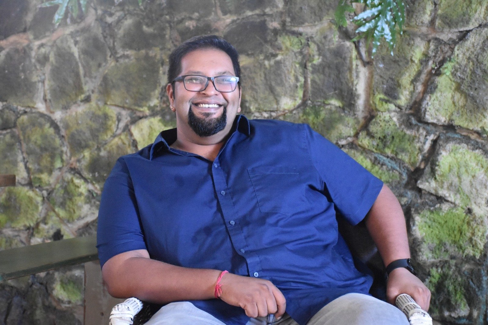 Portrait of architect Vidour Sindhoorajsingh