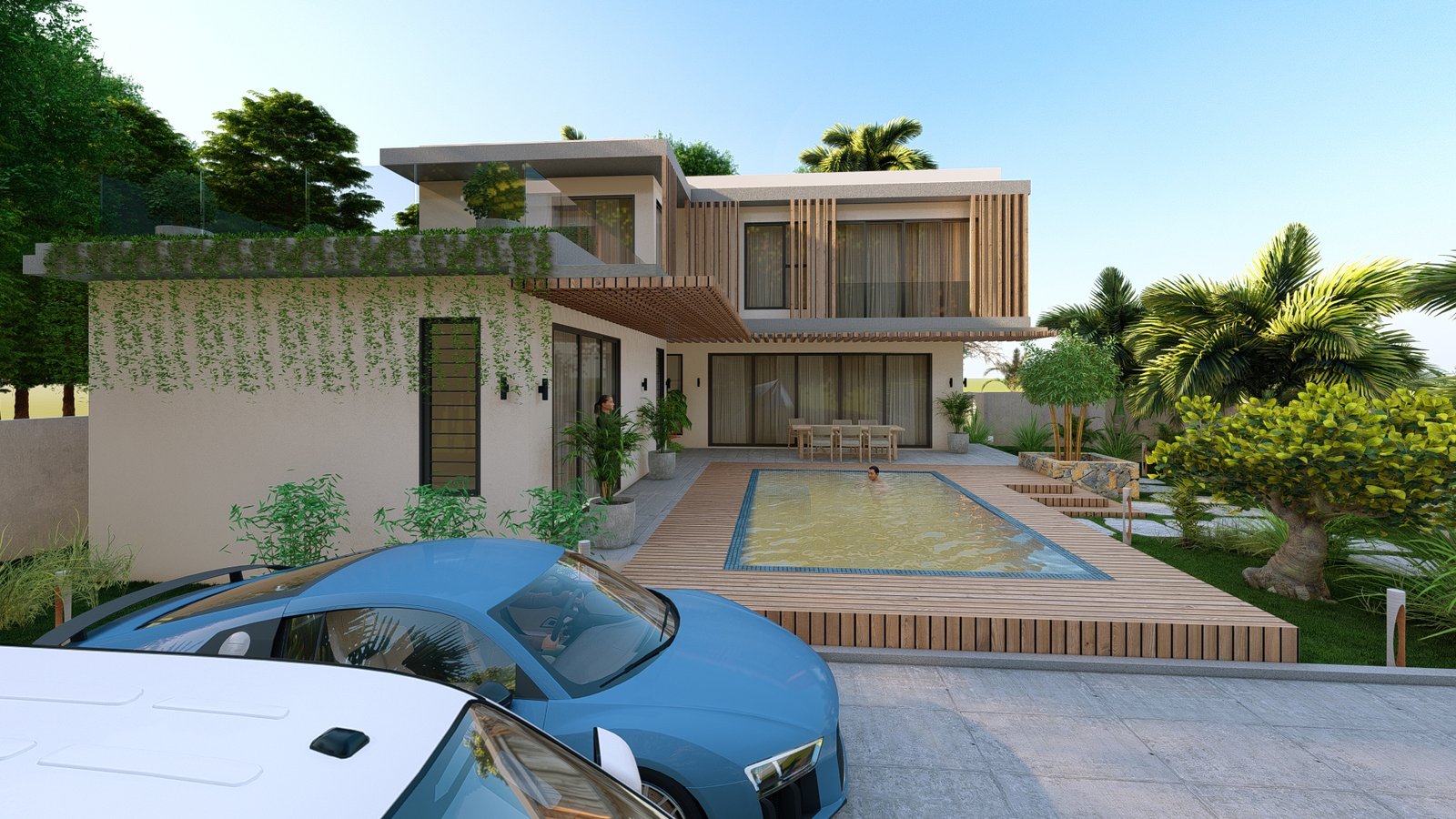 KPR Residence, view 3, 3D visualisation