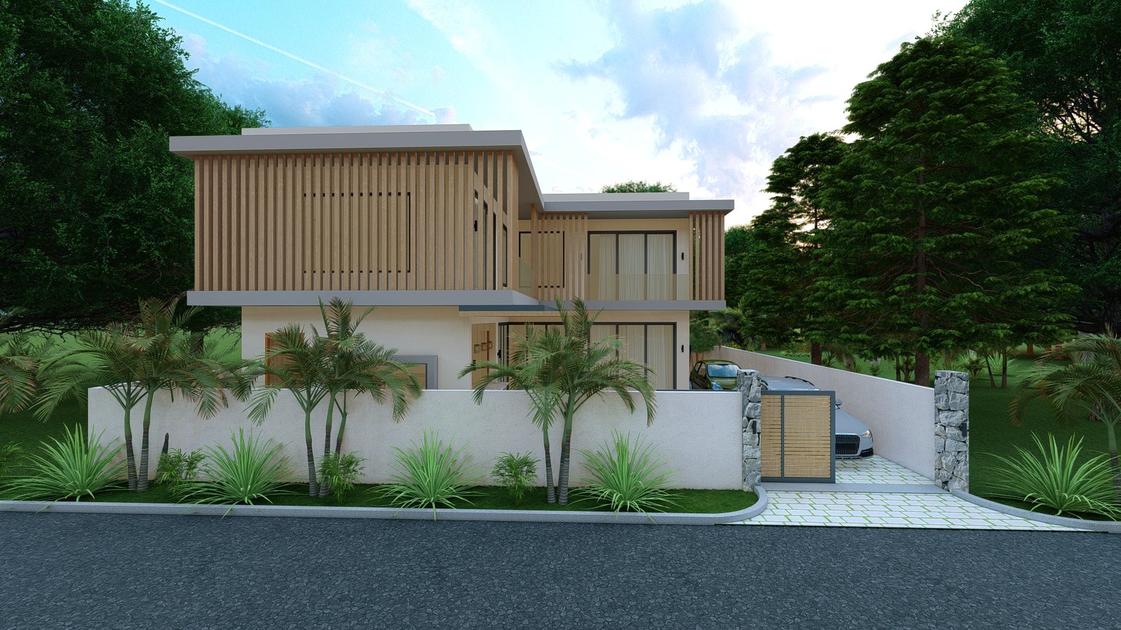 NVR Residence, view 4, 3D visualisation