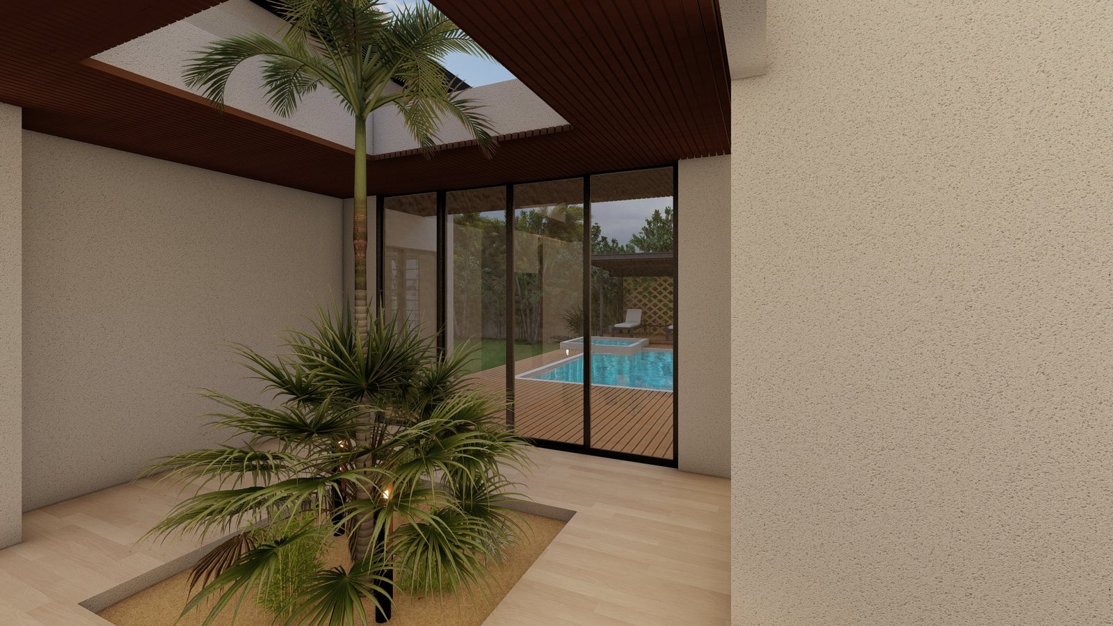 Residence 12, view 2, 3D visualisation
